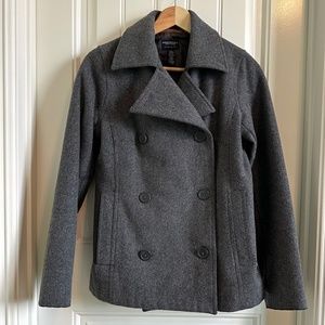 American Eagle Outfitters Women’s Gray Peacoat size XS